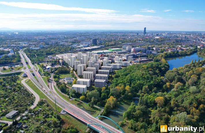 Tak docelowo wyglądało będzie osiedle Apartamenty Krakowska, wiz. materiały dewelopera