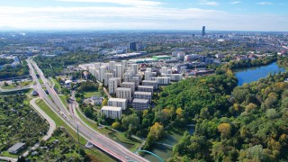Tak docelowo wyglądało będzie osiedle Apartamenty Krakowska, wiz. materiały dewelopera