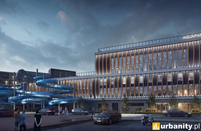 Projekt Aquaparku w Międzyzdrojach, wiz. materiały prasowe