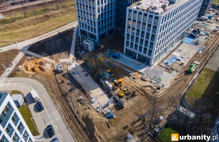 Końcowe prace na budowie kompleksu B10, fot. B10 Wrocław