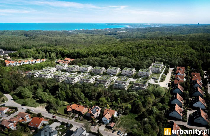 Bernadovo z lotu ptaka, wiz. BPI Real Estates Poland