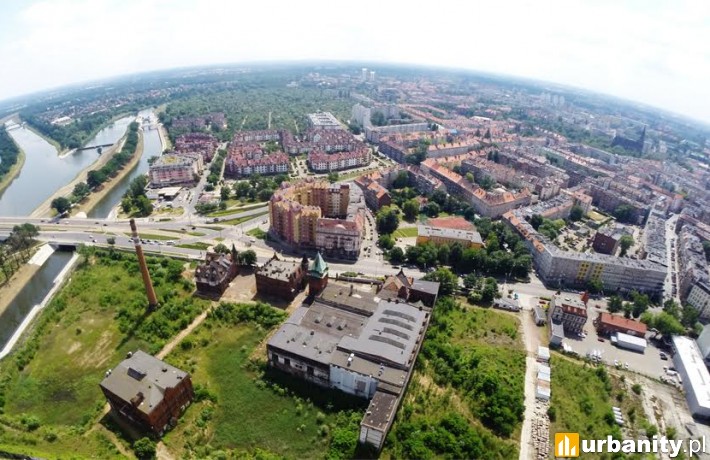 Teren dawnego Browaru Piastowskiego we Wrocławiu