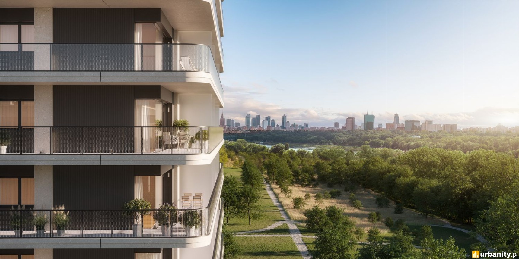 Za ponad 220 mln zł wybudują kolejny etap nowej dzielnicy nad samą Wisłą w Warszawie