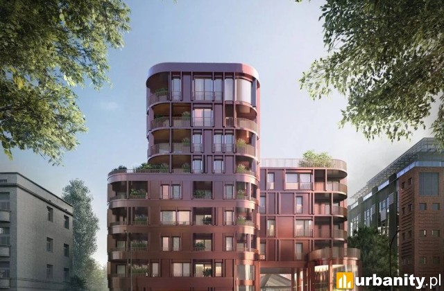 Luxsfera Apartamenty - projekt inwestycji w Łodzi, wiz. Design Lab Group