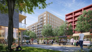 Nowa Praga - projekt inwestycji firmy Asbud, wiz. materiały dewelopera