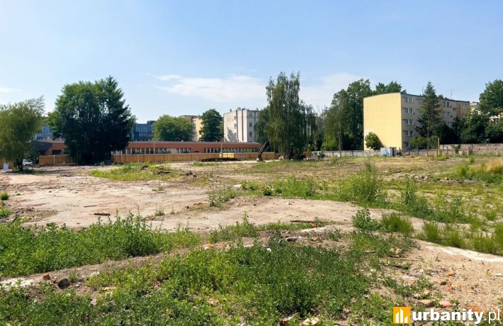 Nieruchomość, na której powstanie inwestycja firmy Profbud, fot. ŁÓDŹ.PL