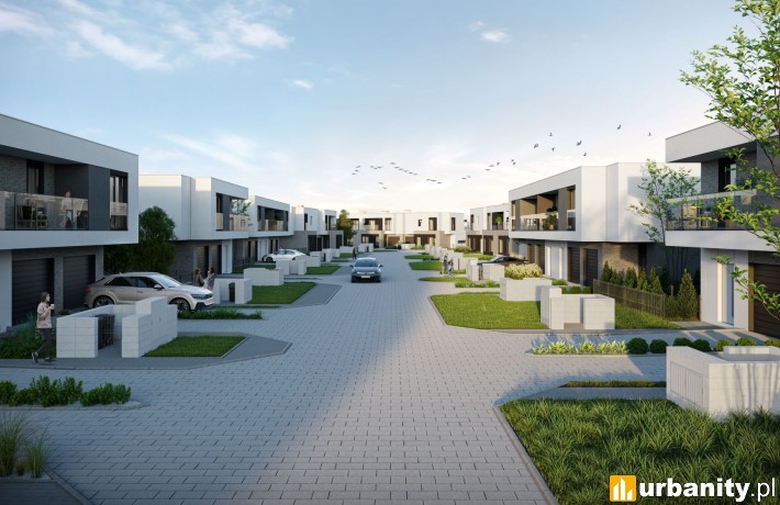 IV etap inwestycji Nowe Miasto Jagodno - wizualizacja