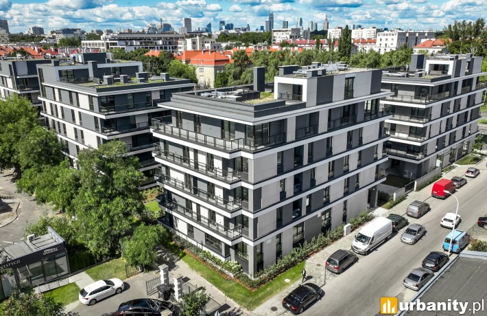 Rezydencja Iwicka na Dolnym Mokotowie w Warszawie, fot. Unibep