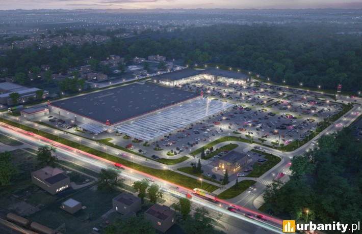 Shopp.City w Długołęce - wizualizacja