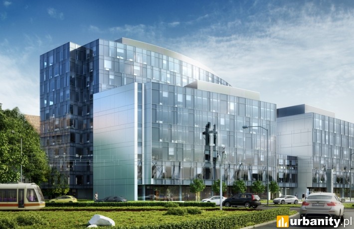 Wizualizacja budynku Tryton Business House