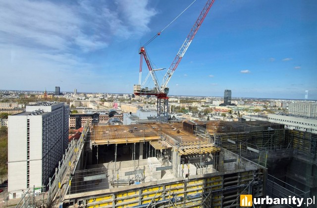 Upper One z wiechą na szczycie, fot. materiały inwestora