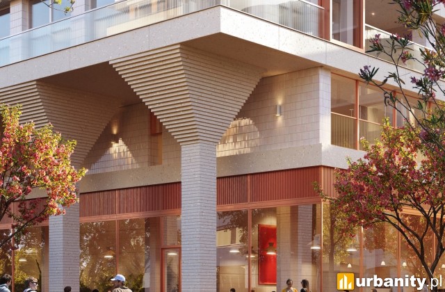 Apartamenty Gutenberga, wizualizacja, wiz. JEMS Architekci