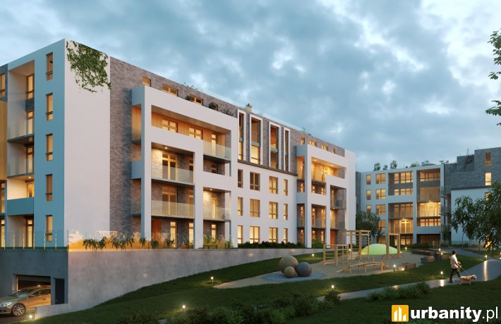 Apartamenty Poligonowa w Lublinie - wizualizacja