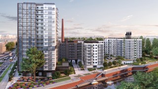 Apartamenty w 55-metrowym budynku w kompleksie Browary Wrocławskie