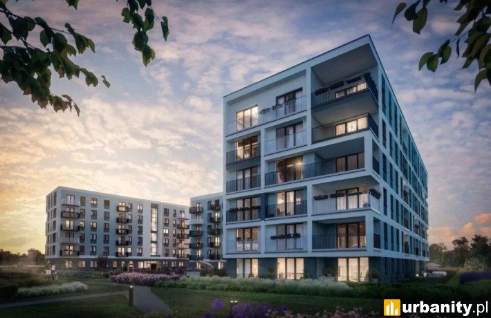 Projekt nowego etapu osiedla City Vibe w Krakowie, wiz. materiały prasowe