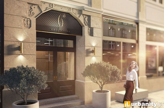 Krupnicza 6/8 - projekt rewitalizacji, wiz. materiały inwestora