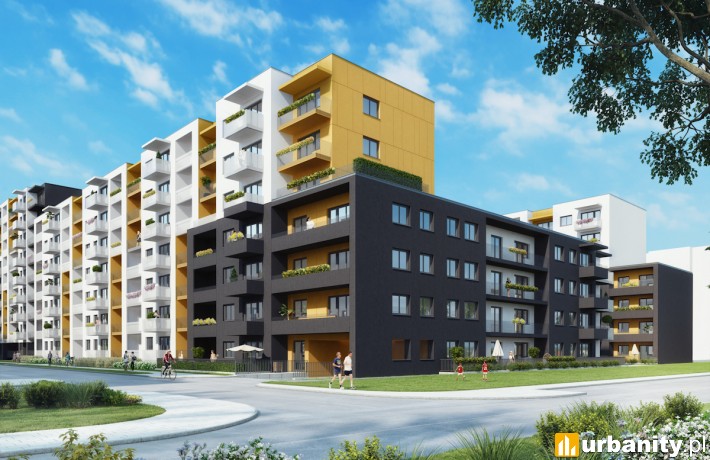 Lokum Vista w Krakowie - wizualizacja