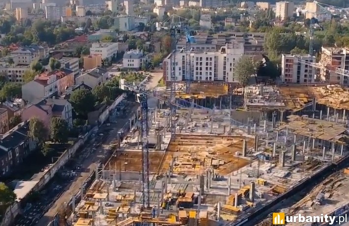 Postęp prac na budowie Nowej Stacji w Pruszkowie