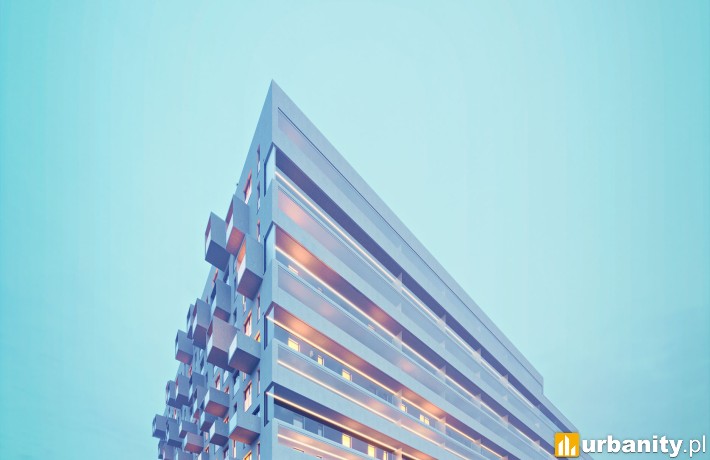 Nowe Żerniki to KOSMOS, wizualizacja osiedla na zachodzie Wrocławia, wiz. materiały dewelopera