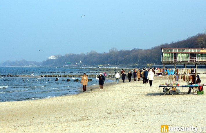Plaża w Kołobrzegu