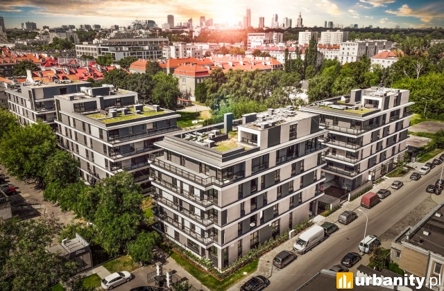 Rezydencja Iwicka na Dolnym Mokotowie w Warszawie, fot. Unibep