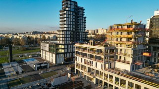 Gotowa wieża Sky Trust w Kielcach, fot. Trust Investment