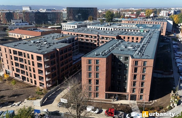 Gotowa część mieszkalna inwestycji WITA w Krakowie, fot. Archicom