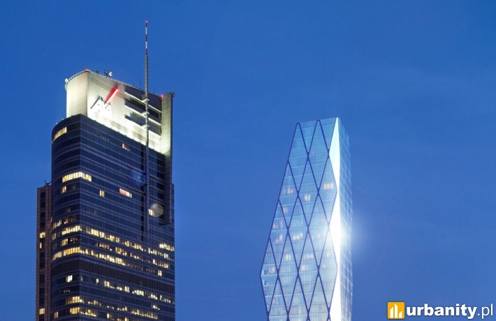 Projekt wieżowca Wola Tower w Warszawie