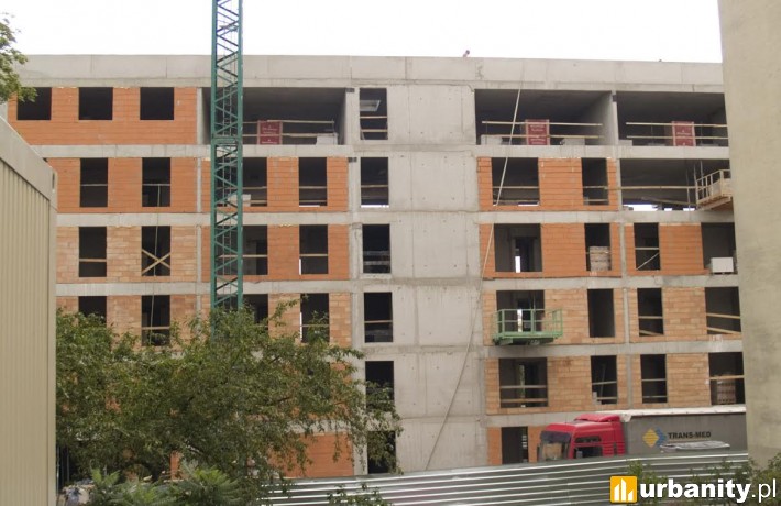 Postęp prac na budowie Apartamentów Księcia Janusza
