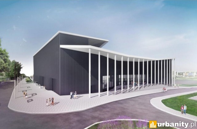 Wizualizacja Centrum Turystyki Aktywnej w Bielawie, wiz. Pracownia Projektowa F11