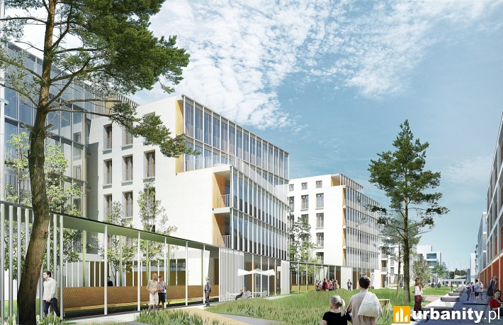 Część biurowa kompleksu Gdynia Waterfront II