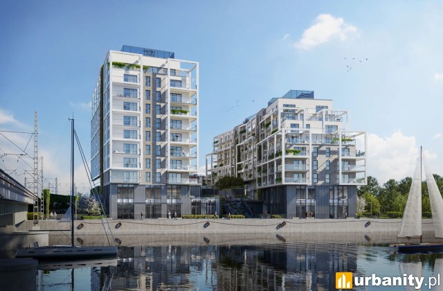 Heyki City ATAL w Szczecinie, wizualizacja, wiz. materiały dewelopera