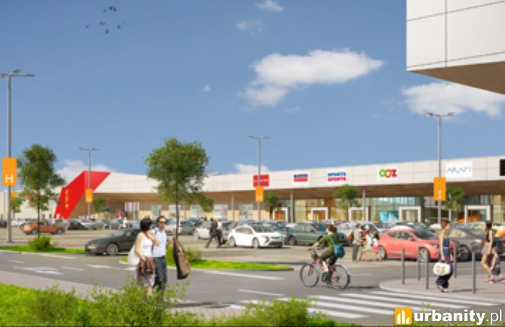 Wizualizacja Centrum handlowego Ikea w Lublinie