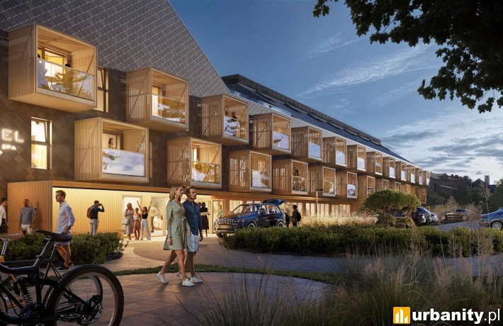 Nickel Resort & WellNest w Grzybowie, wiz. materiały inwestora