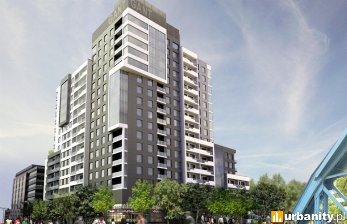 Ostateczna wersja budynku Odra Tower