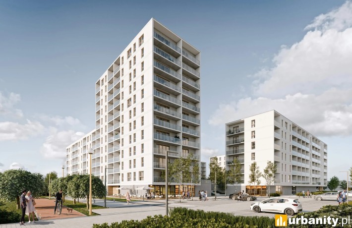 Wizualizacja Osiedla Forma w Elblągu, wiz. materiały dewelopera
