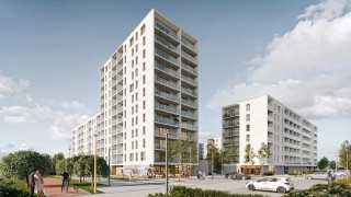 Wizualizacja Osiedla Forma w Elblągu, wiz. materiały dewelopera