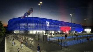 Wizualizacja nowego stadionu Górnika Zabrze