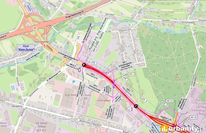Realizacja kluczowego dla Kielc odcinka drogi ekspresowej S74, fot. Lafrentz