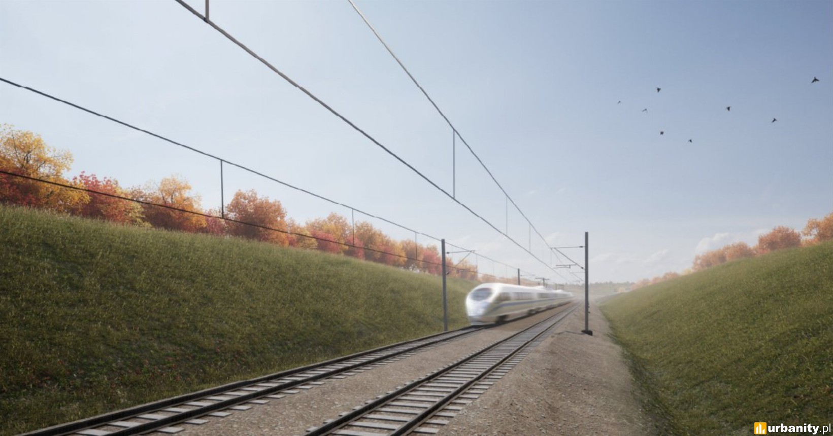 Polska uruchamia pierwszy kontrakt na kolej dużych prędkości 350 km/h