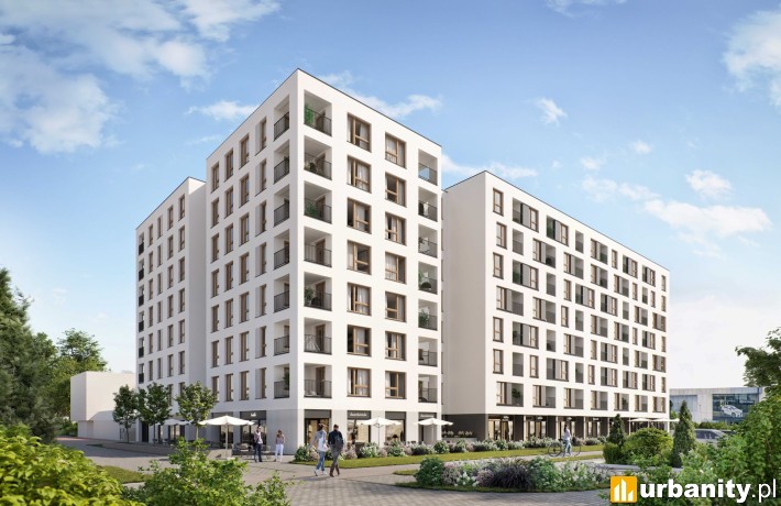 Projekt inwestycji mieszkaniowej przy ulicy Kotsisa 2/4 w Warszawie, fot. materiały dewelopera