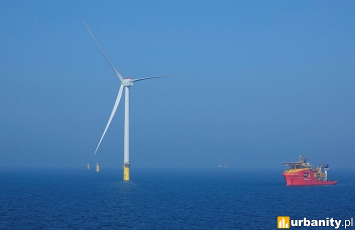 Morska farma wiatrowa Dogger Bank. fot. Equinor, Polenergia