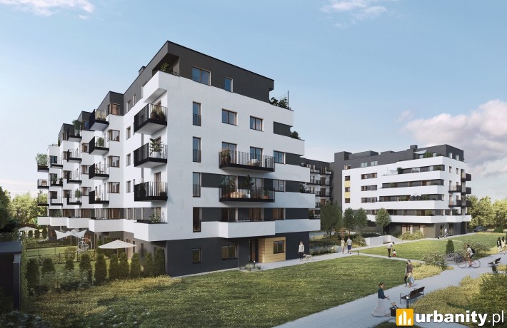 Nowe Ogrody 7 w Poznaniu - wizualizacja