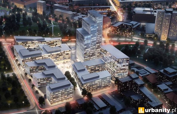 Wstępna wizualizacja projektu Nowy Rynek w Poznaniu