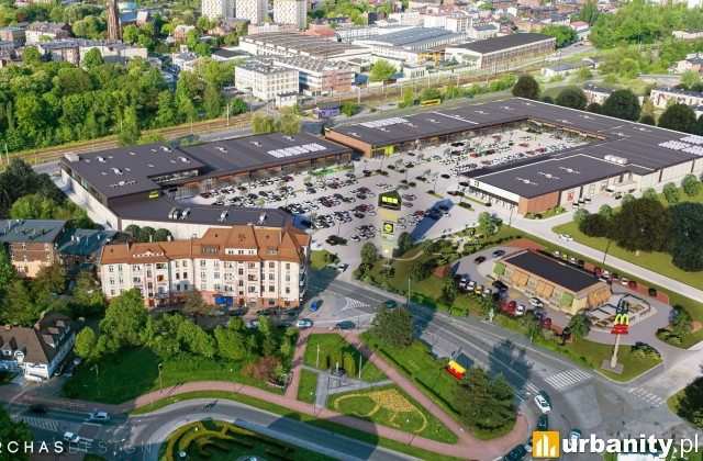 OTO Park Siemianowice Śląskie - budowa inwestycji, wiz. materiały inwestora