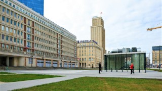 Otwarcie parkingu pod pl. Powstańców Warszawy, fot. Szymon Pulcyn, um.warszawa.pl