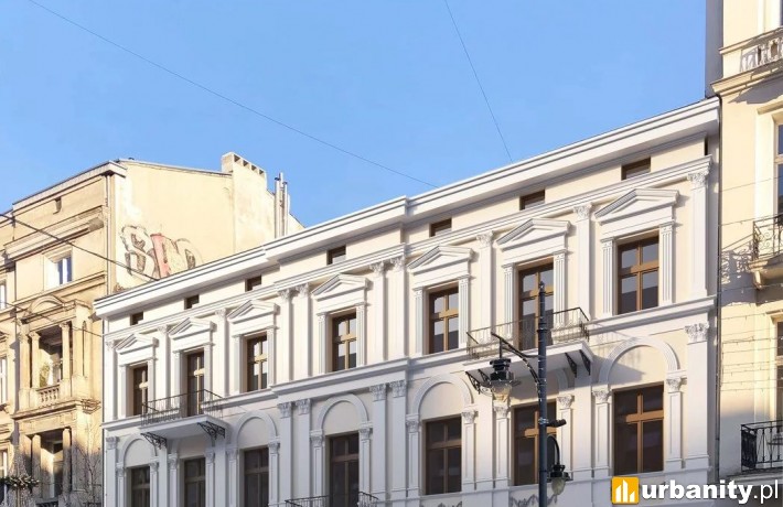 Piotrkowska 118 - projekt przebudowy, fot. materiały prasowe
