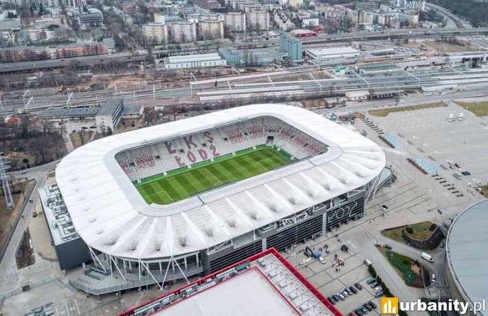 Gotowy stadion piłkarzy ŁKS-u w Łodzi (fot. ŁÓDŹ.PL)