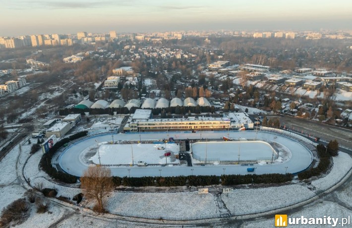 Tor łyżwiarski w Ośrodku Stegny, fot. Cezary Warś, um.warszawa.pl