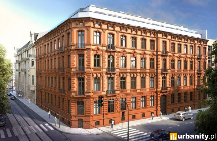 Kamienica przy Wólczańskiej 18 - wizualizacja